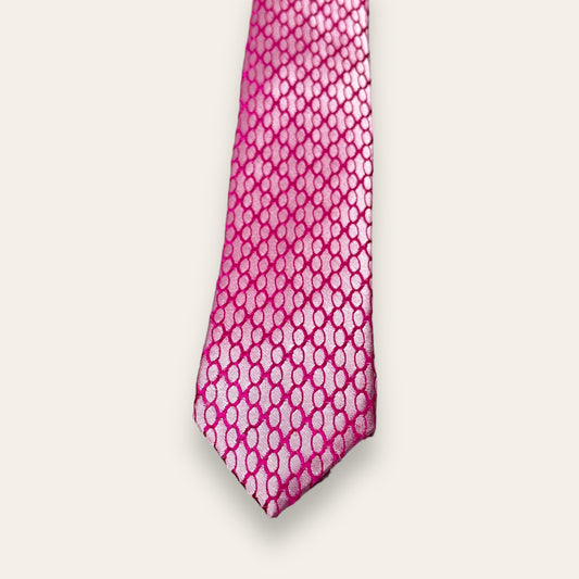 Pink Spotted Tie