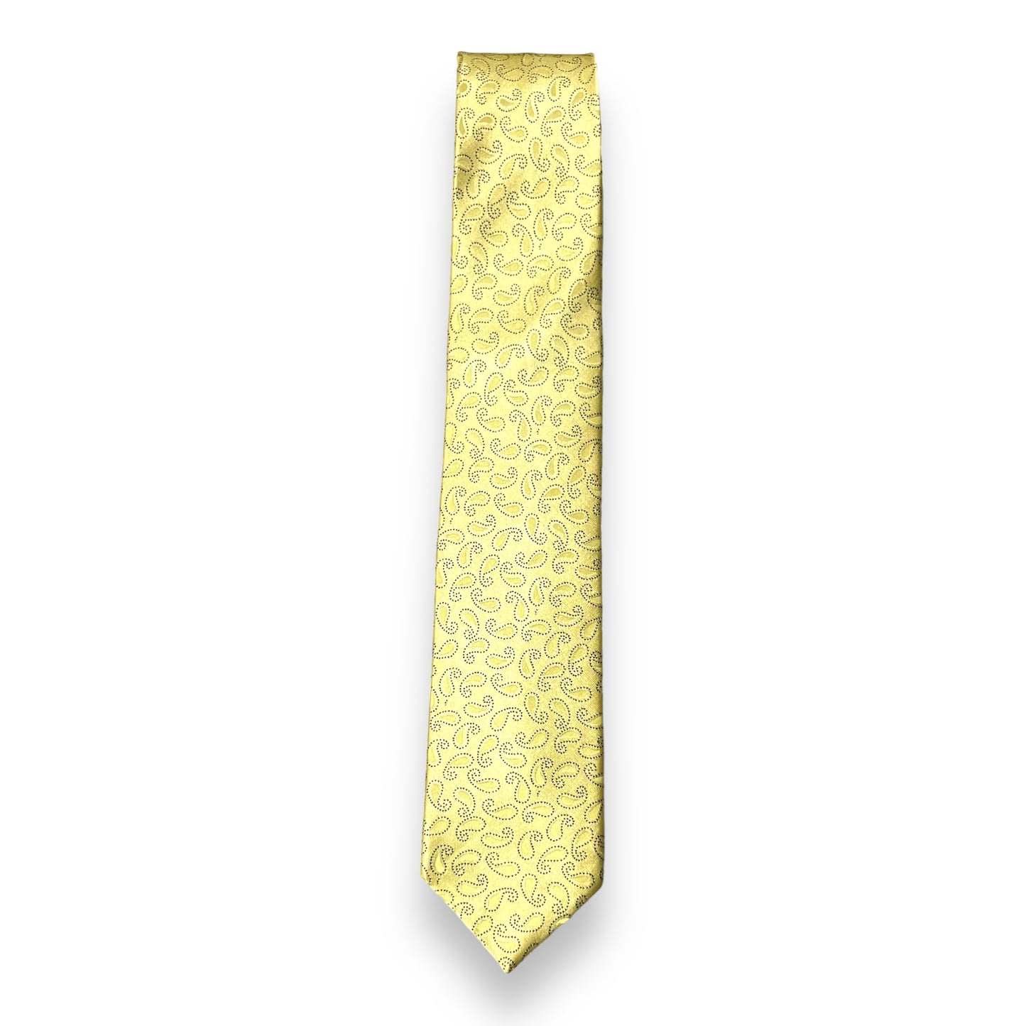 Yellow Paisley Tie