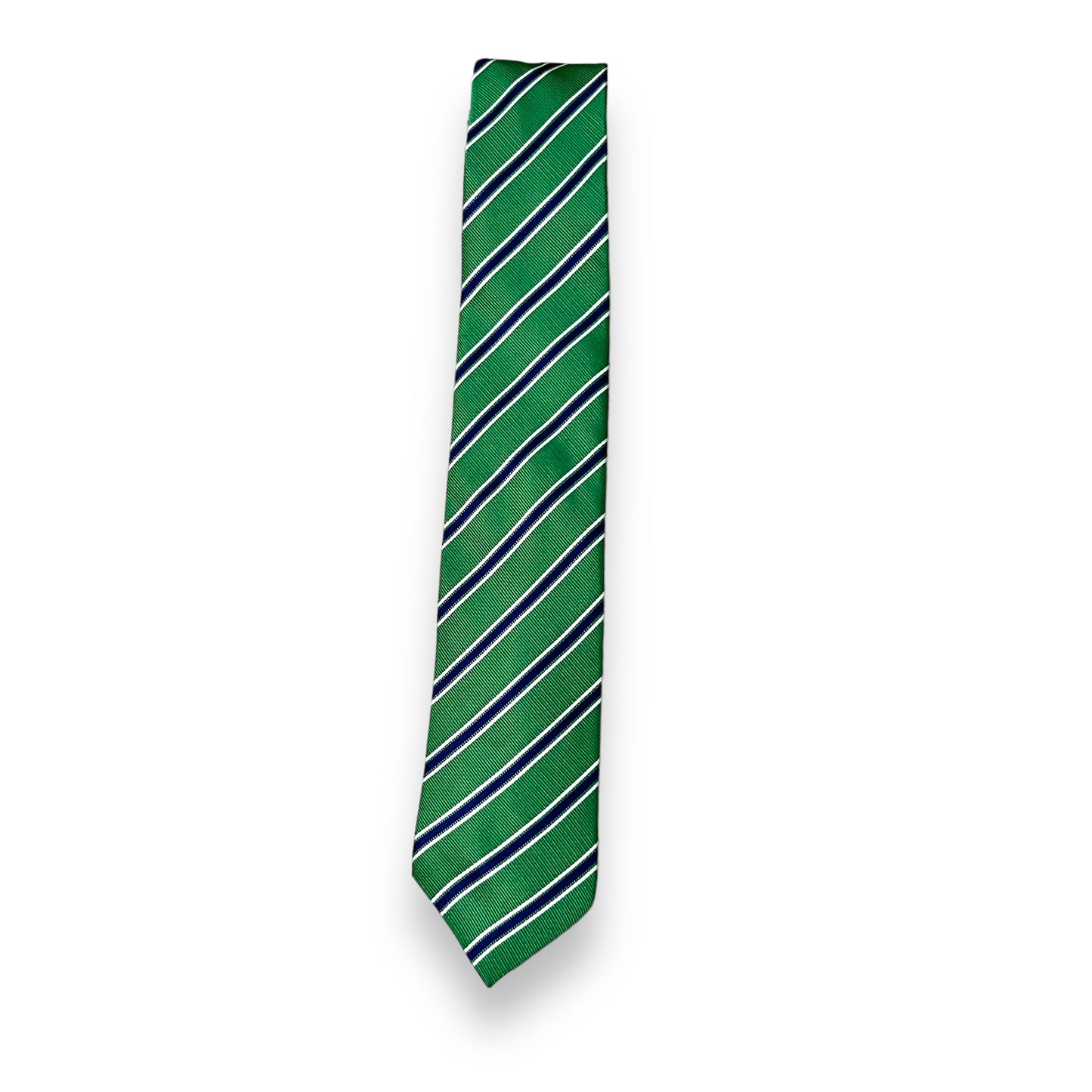 Green Presidential Stripe Tie