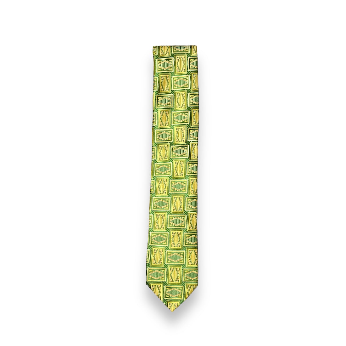 Yellow Green Classic Tie