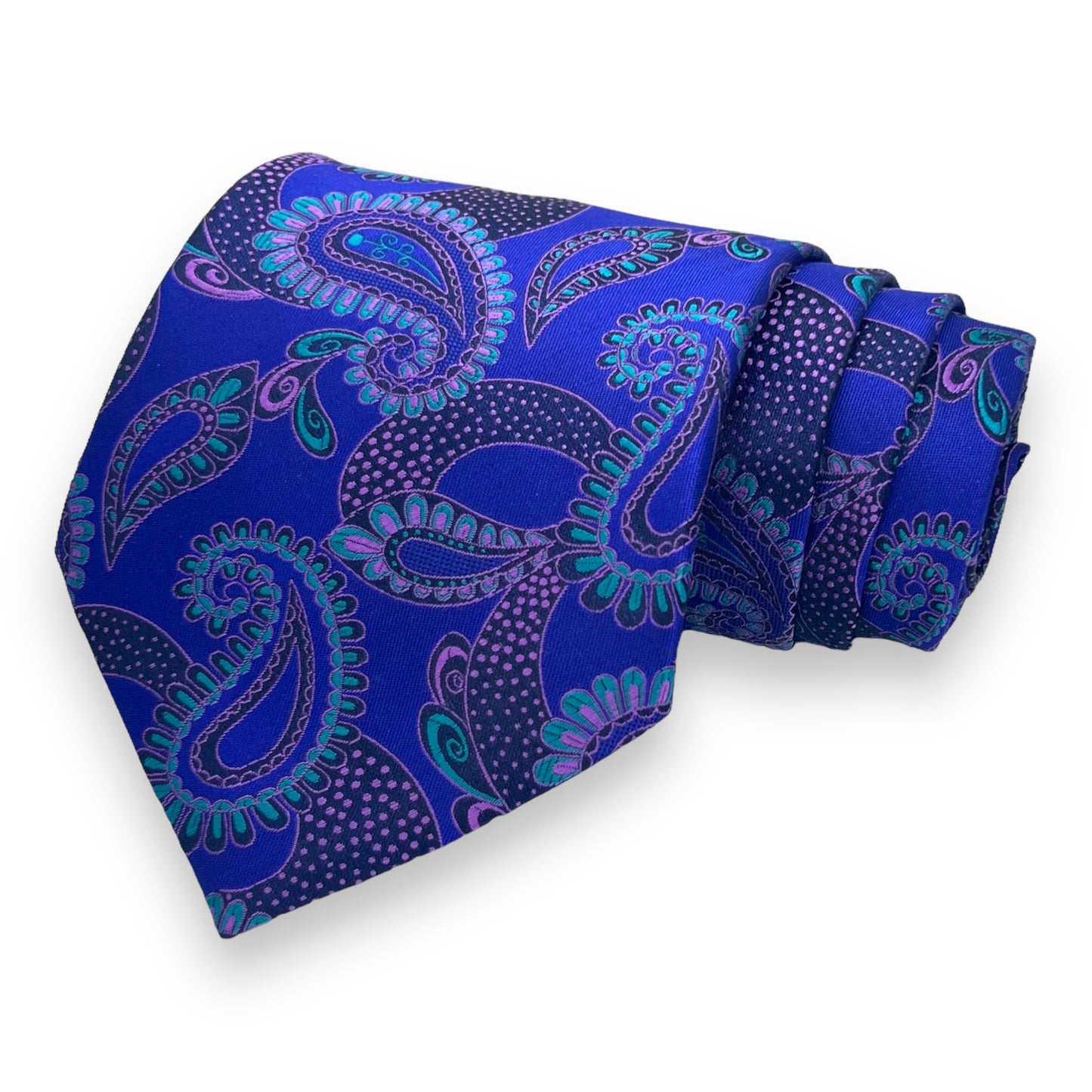 Purple Paisley Tie Combo