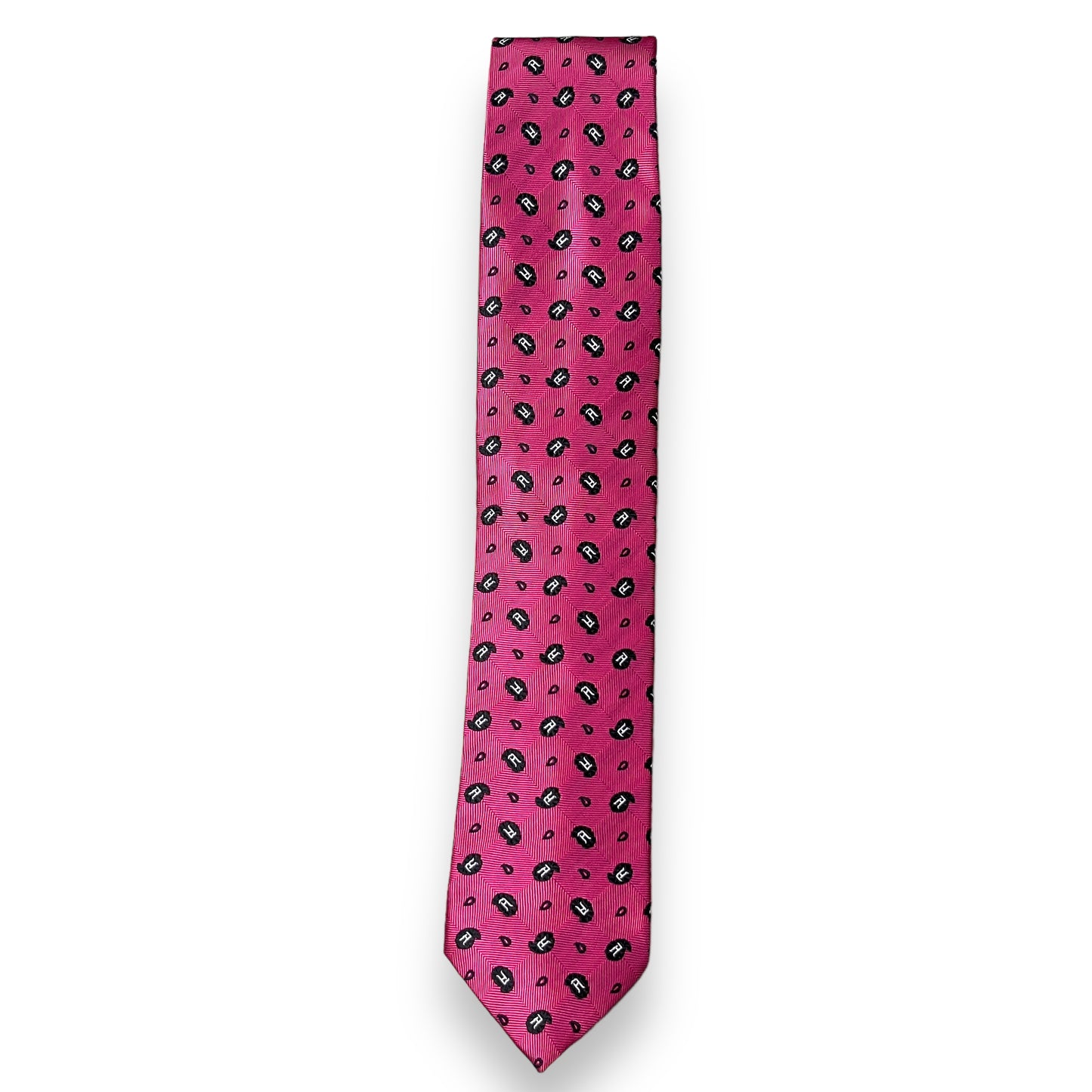 Pink Initial Tie