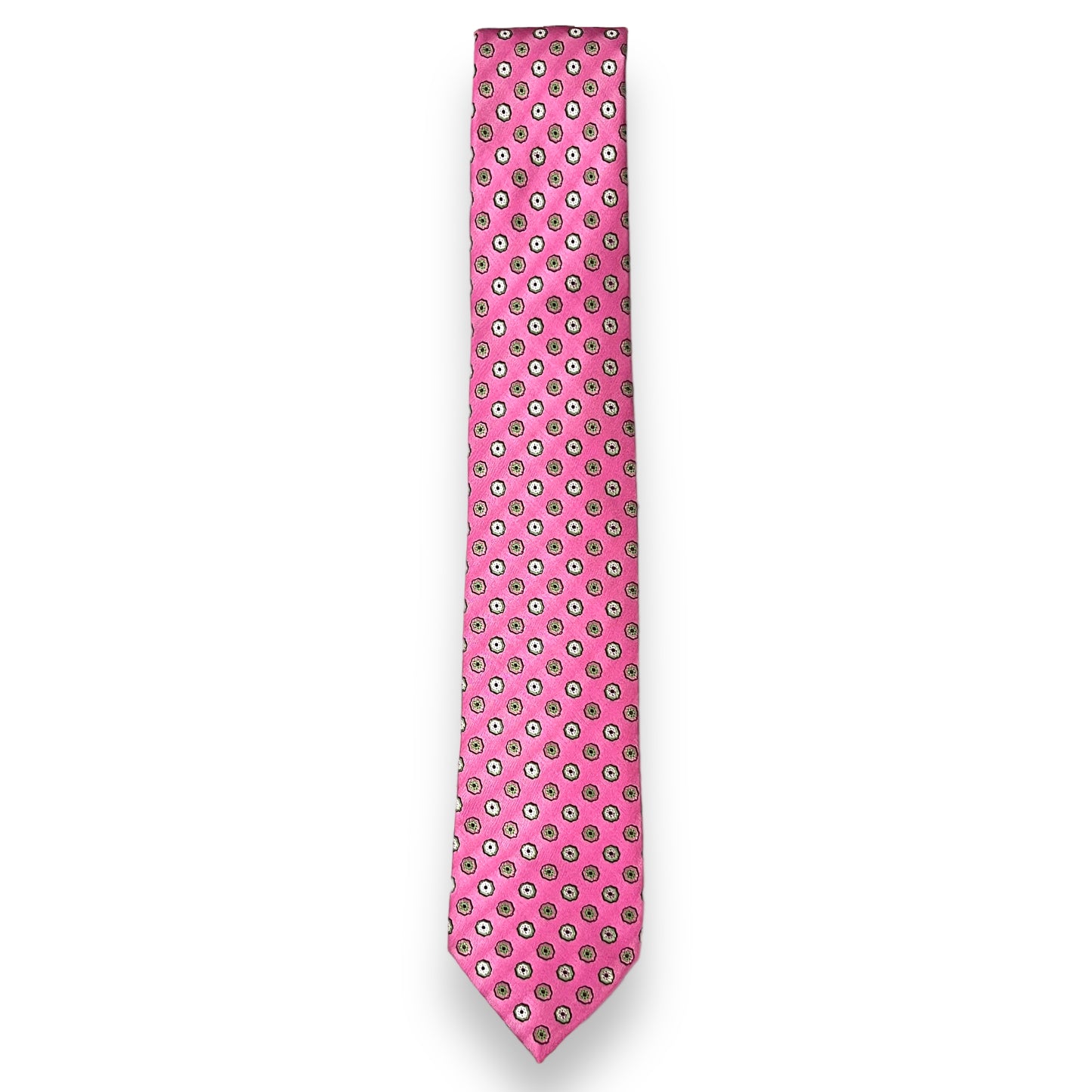 Pink Small Floral Tie