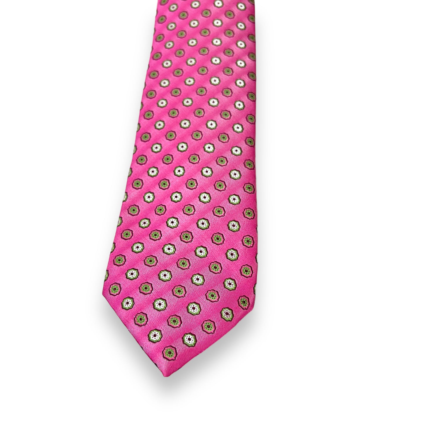 Pink Small Floral Tie