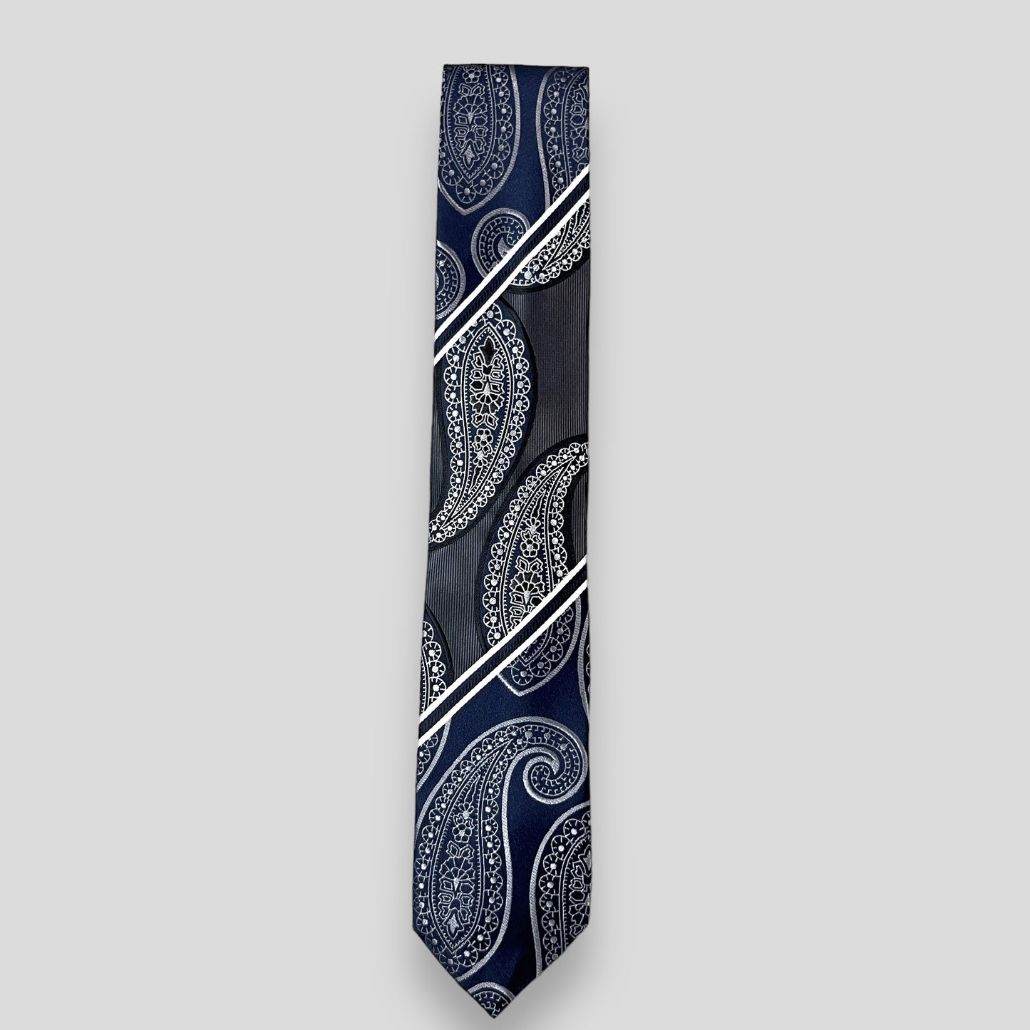 Multicolor Big Paisley Tie