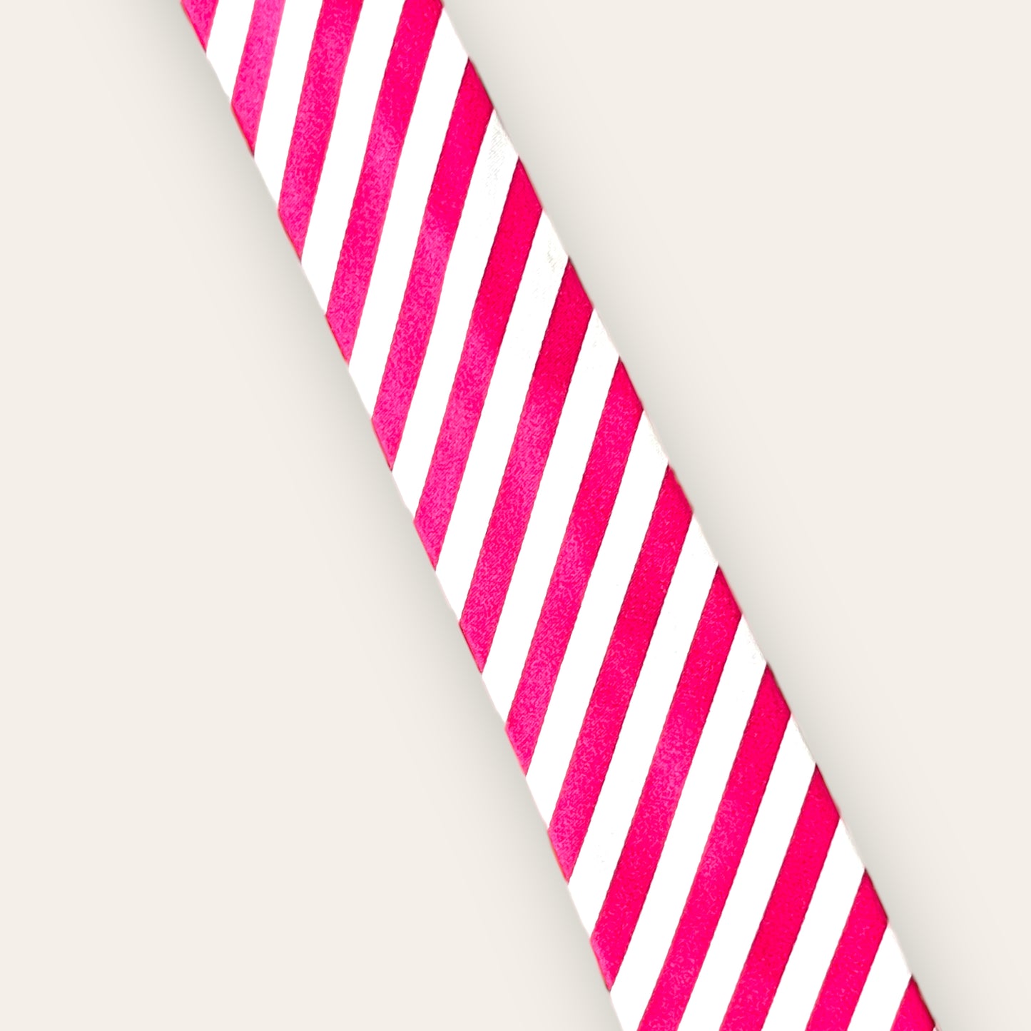 Candy Pink Stripe Tie