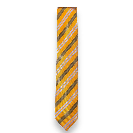 Mustard Multi Stripe Tie