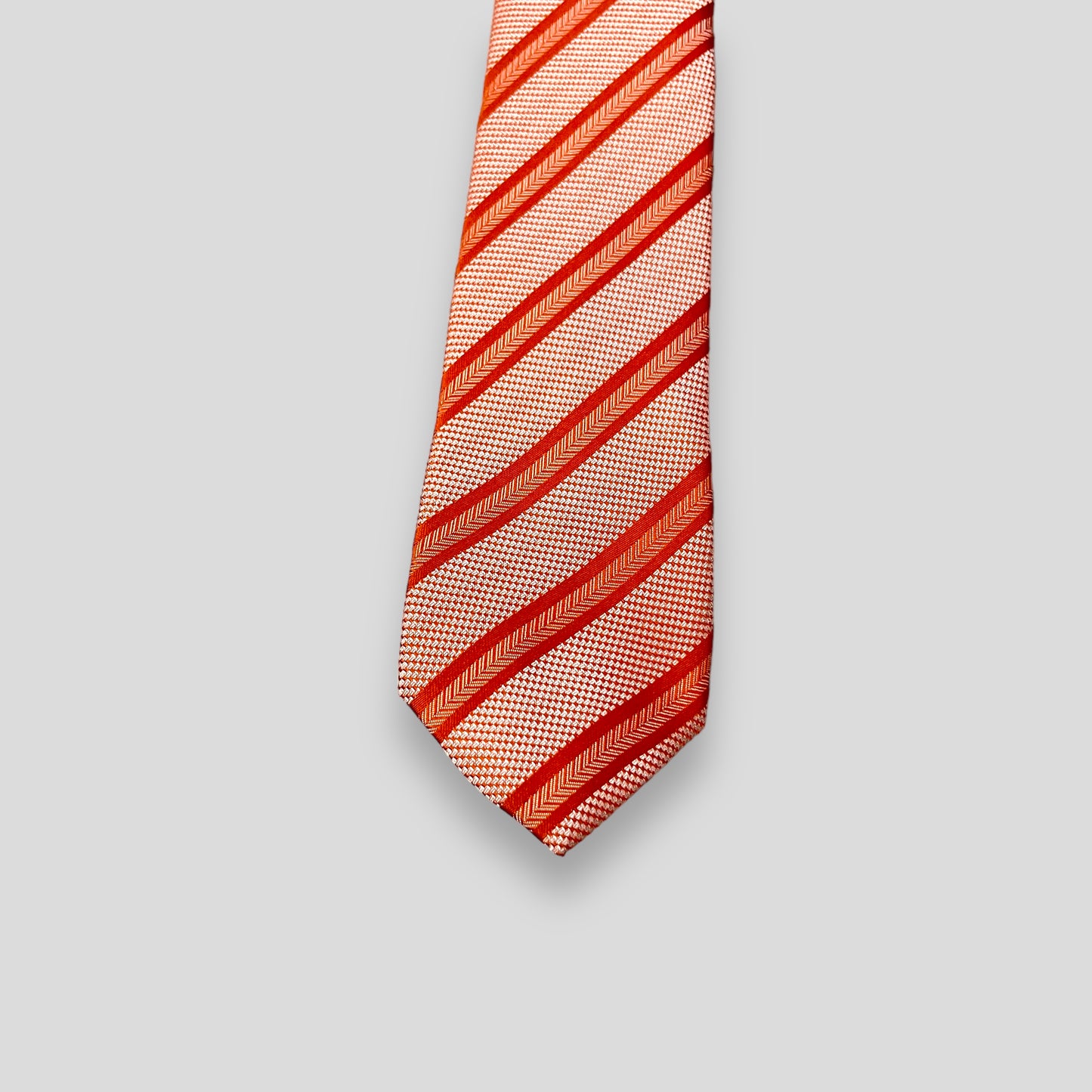 Orange Stripe Tie