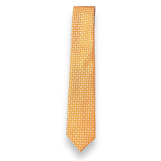 Orange Dotted Tie