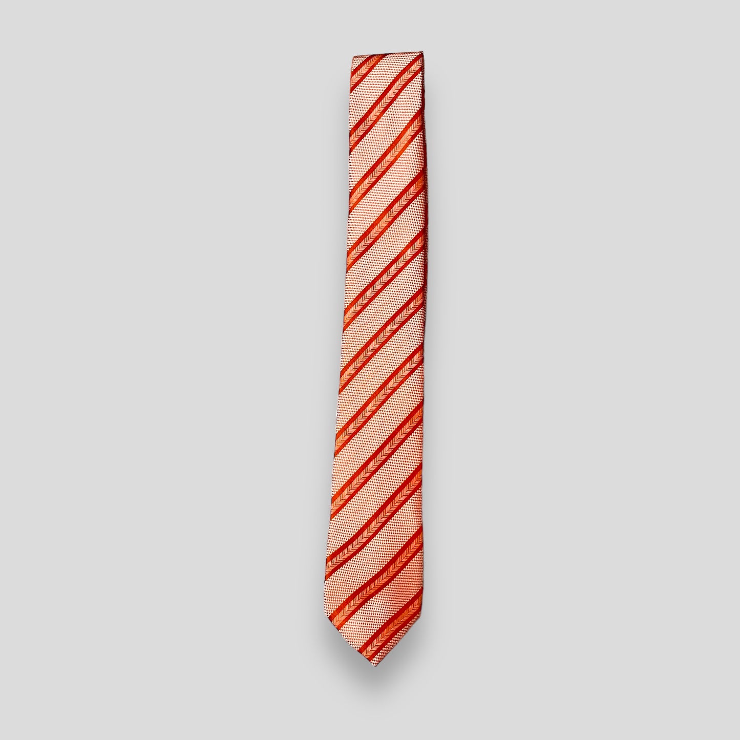 Orange Stripe Tie