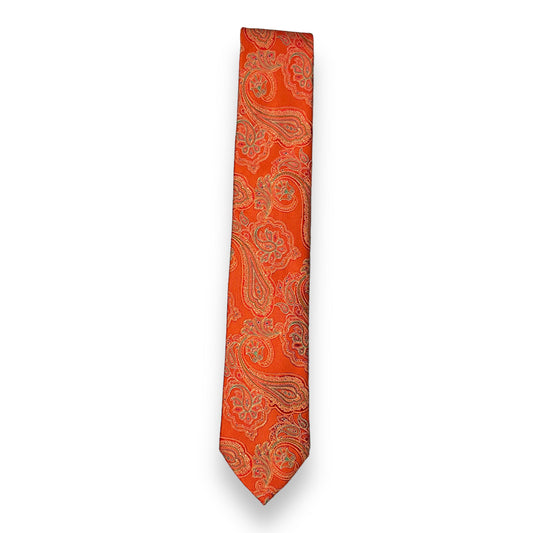 Copper Paisley Tie