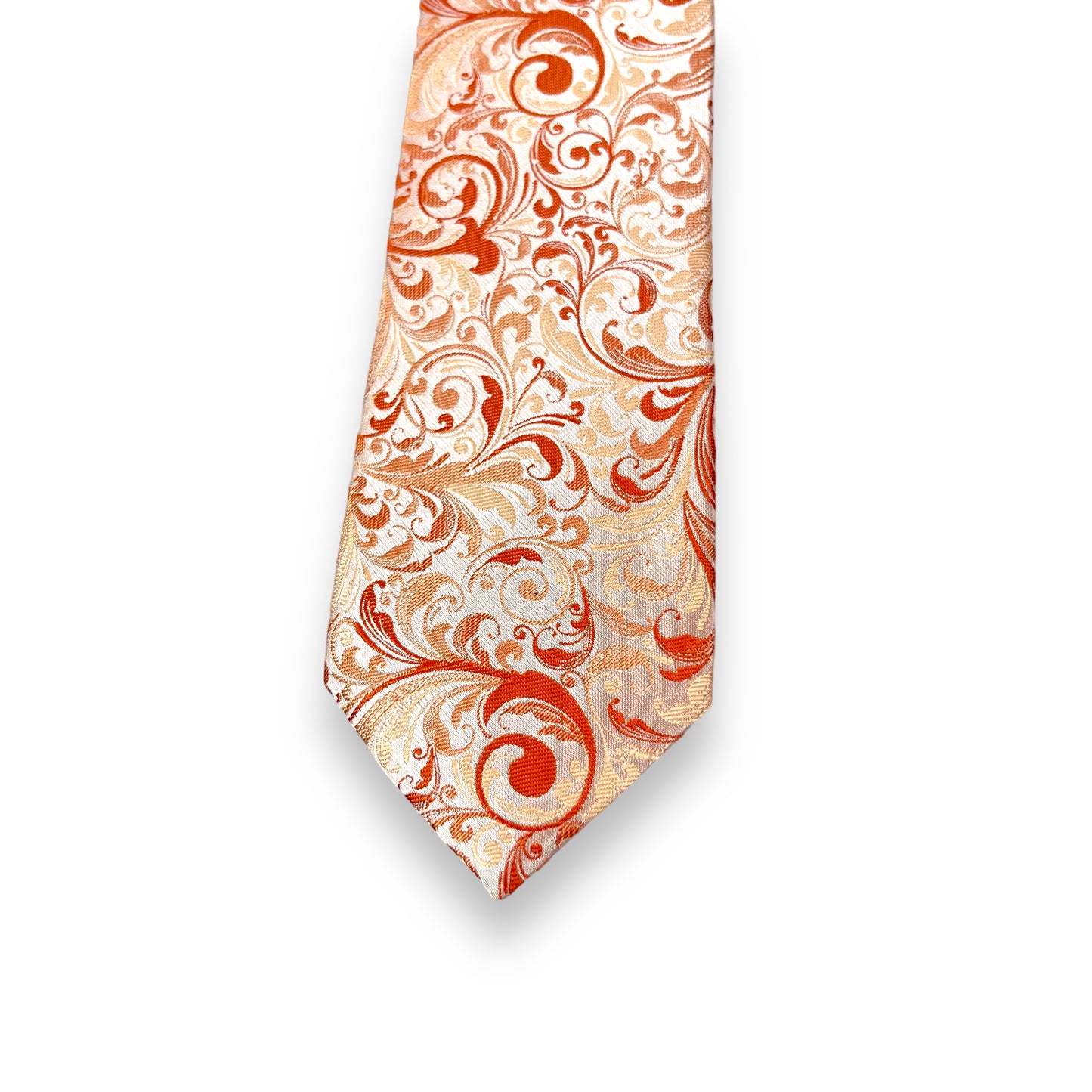 Multicolor Peach Floral Tie