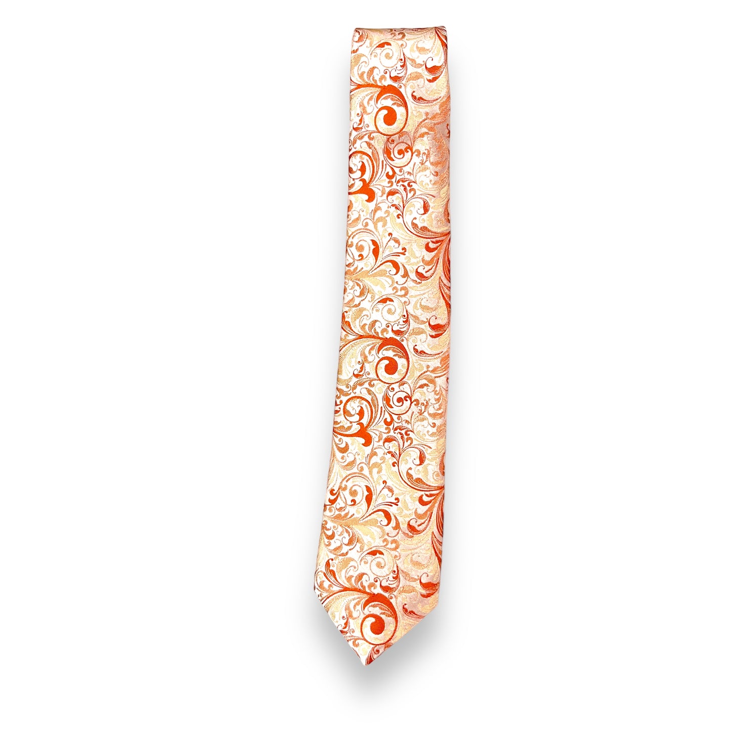 Multicolor Peach Floral Tie