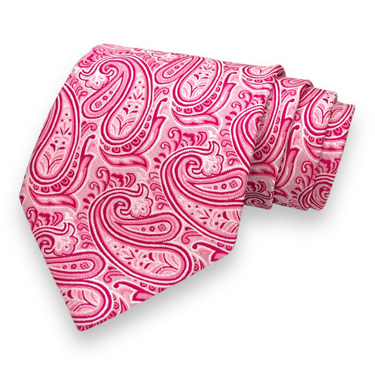 Pink Paisley Tie Combo