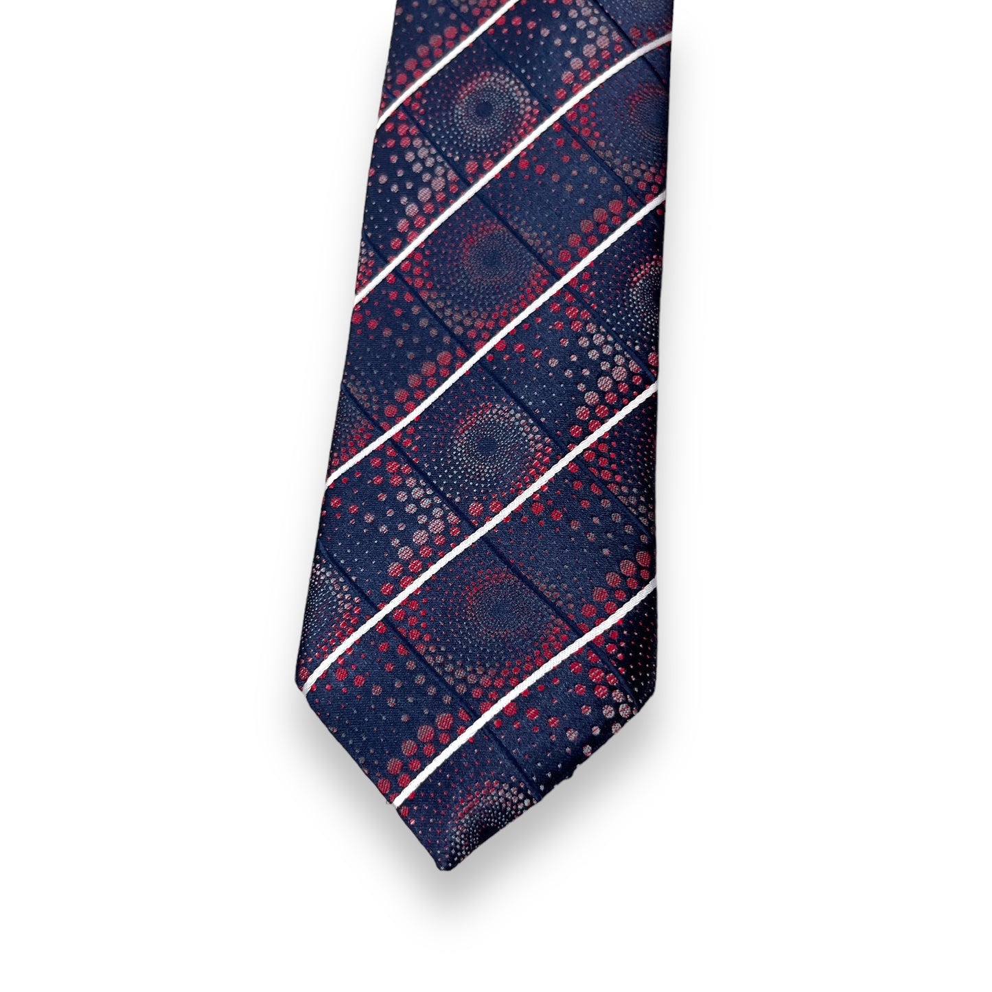 Blue Geometric Tie