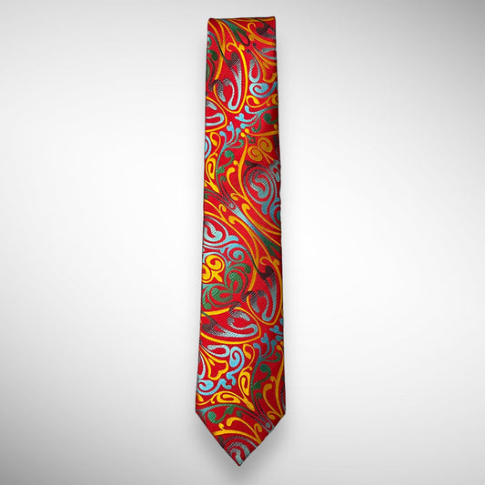 Multicolor Floral Tie