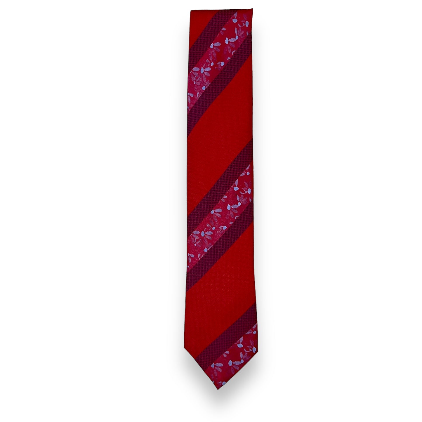 Maroon Stripe Tie