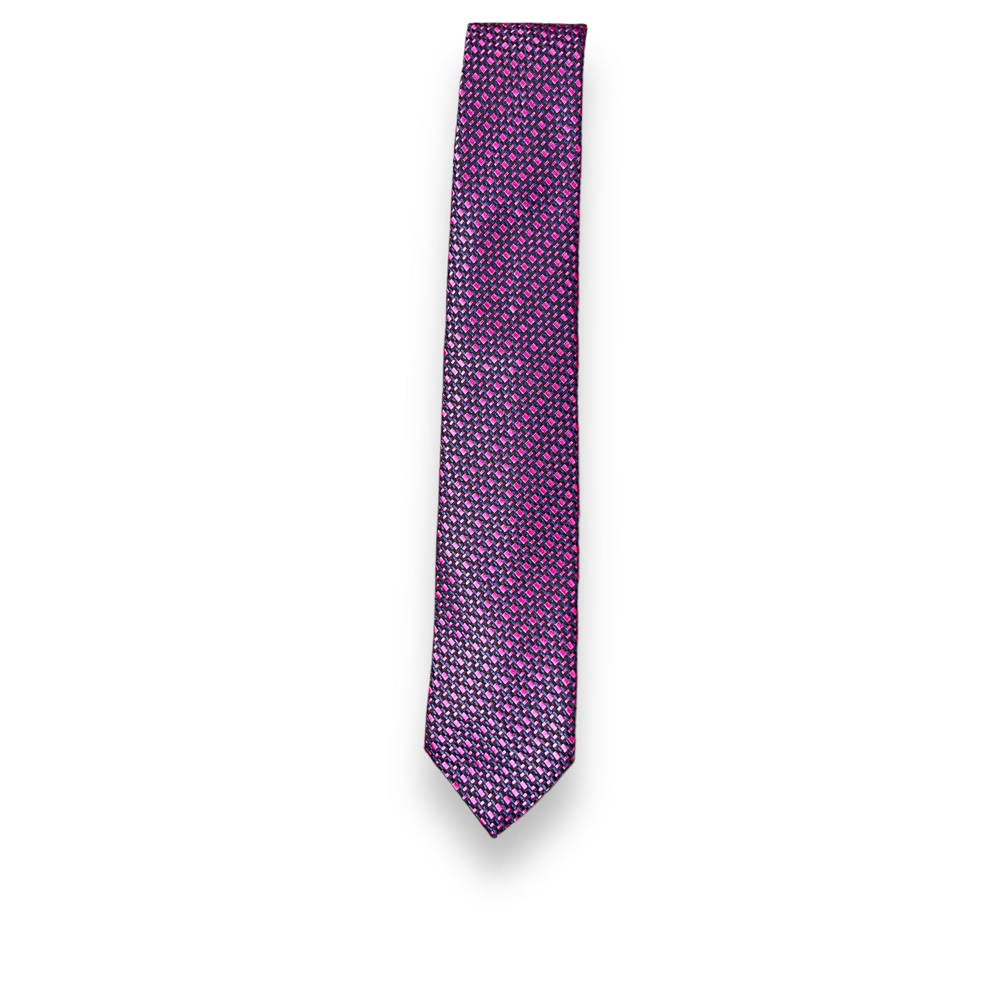 Pink Geometric Tie