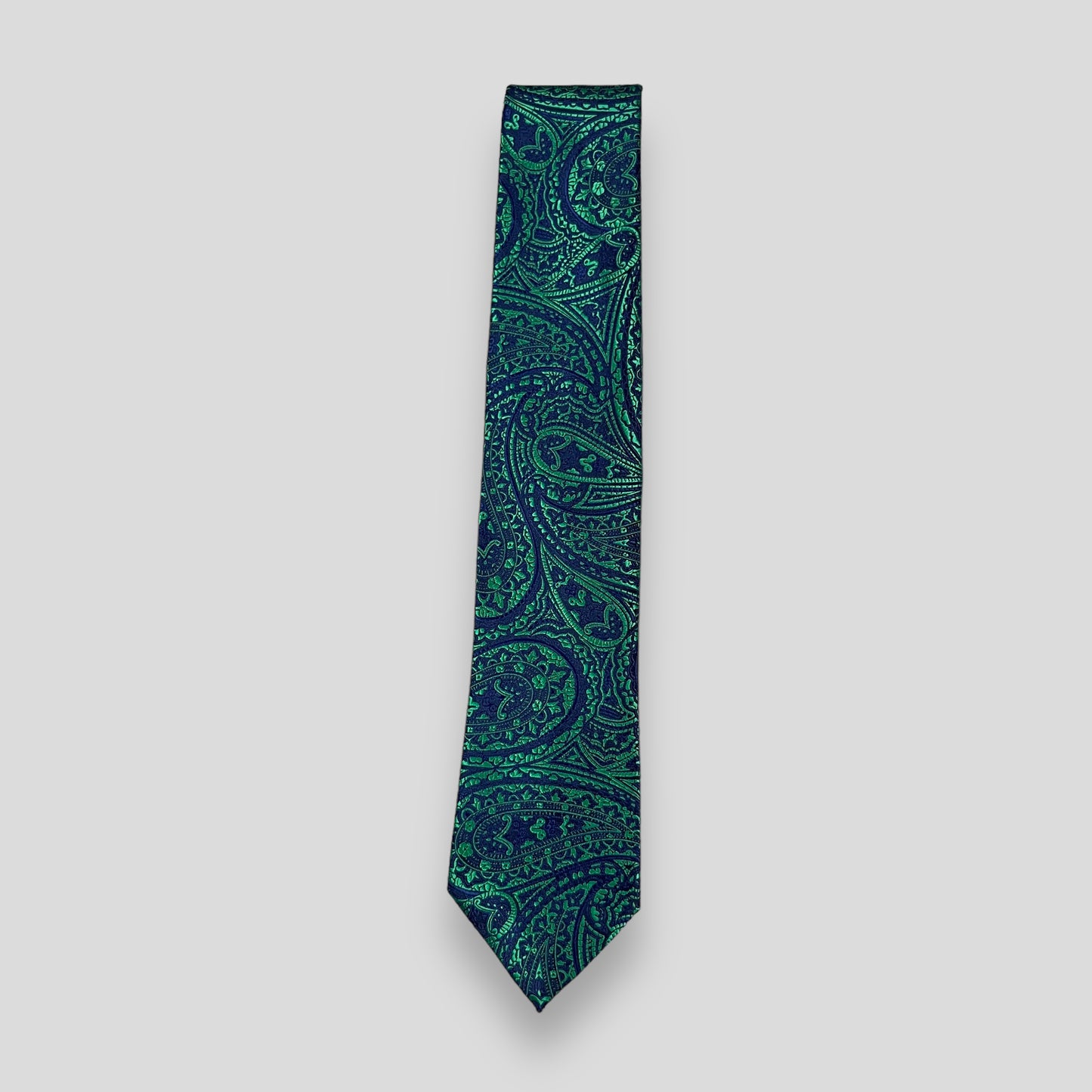 Green Paisley Tie