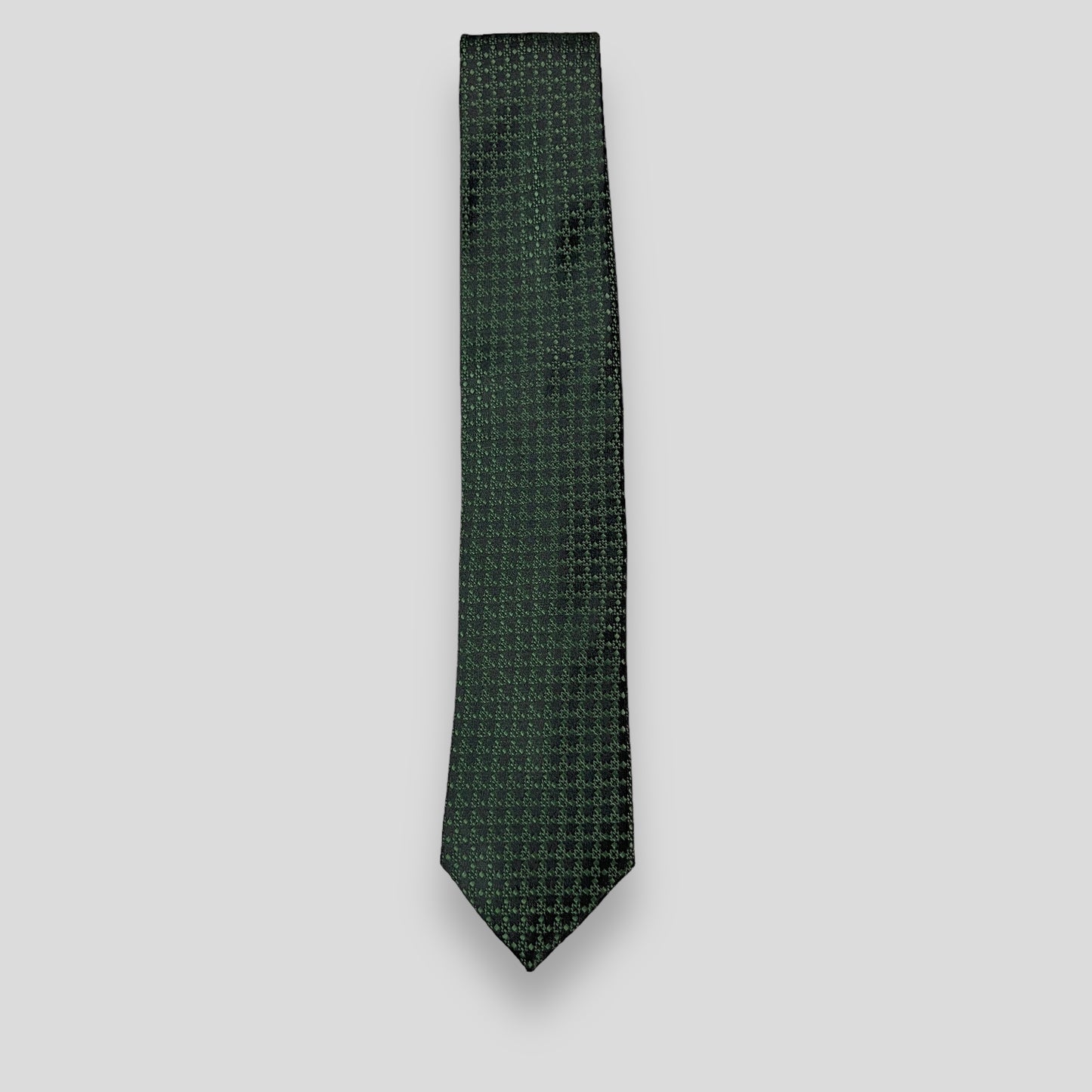 Olive Green Dotted Tie