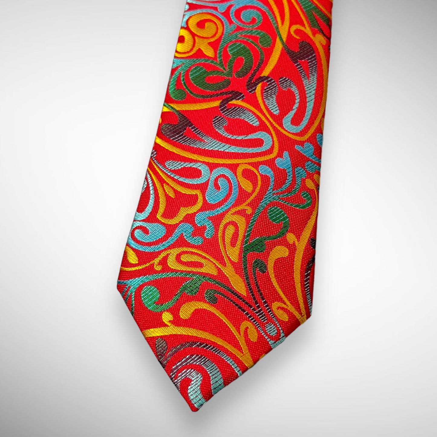 Multicolor Floral Tie