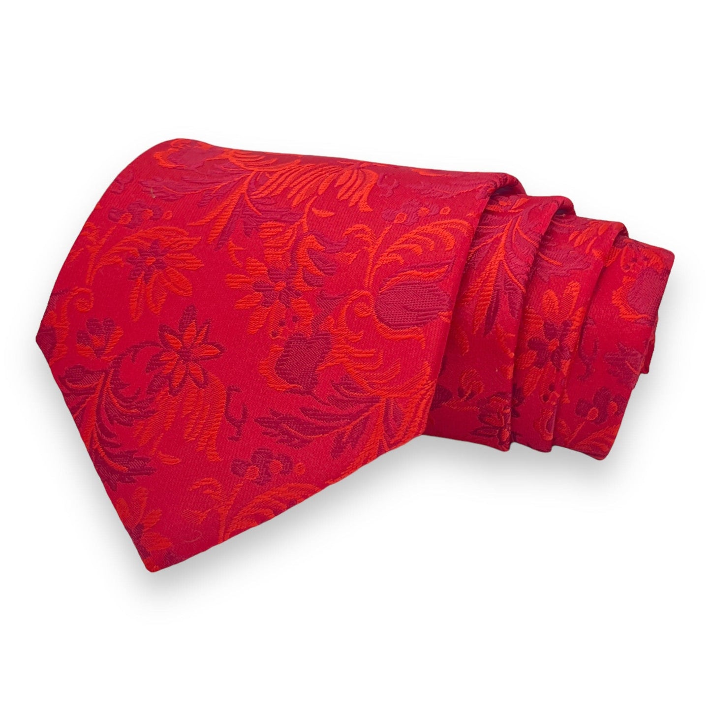 Red Floral Tie Combo