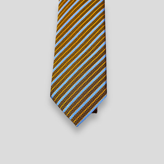 Mustard Stripe Tie