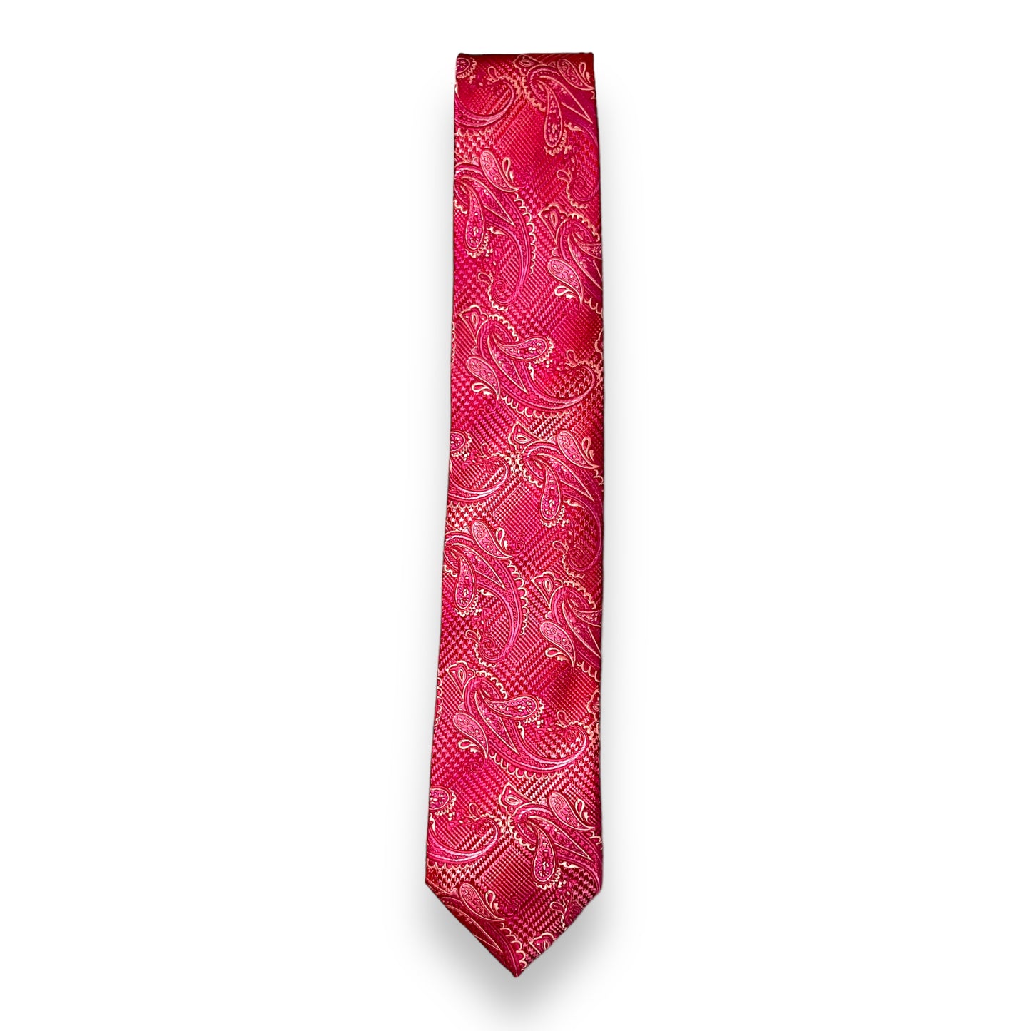 Pink Paisley Tie