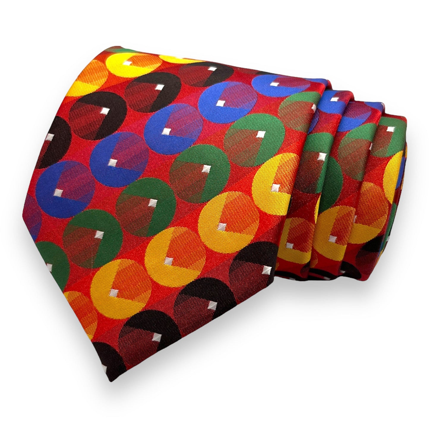 Multicolor Big Dot Tie