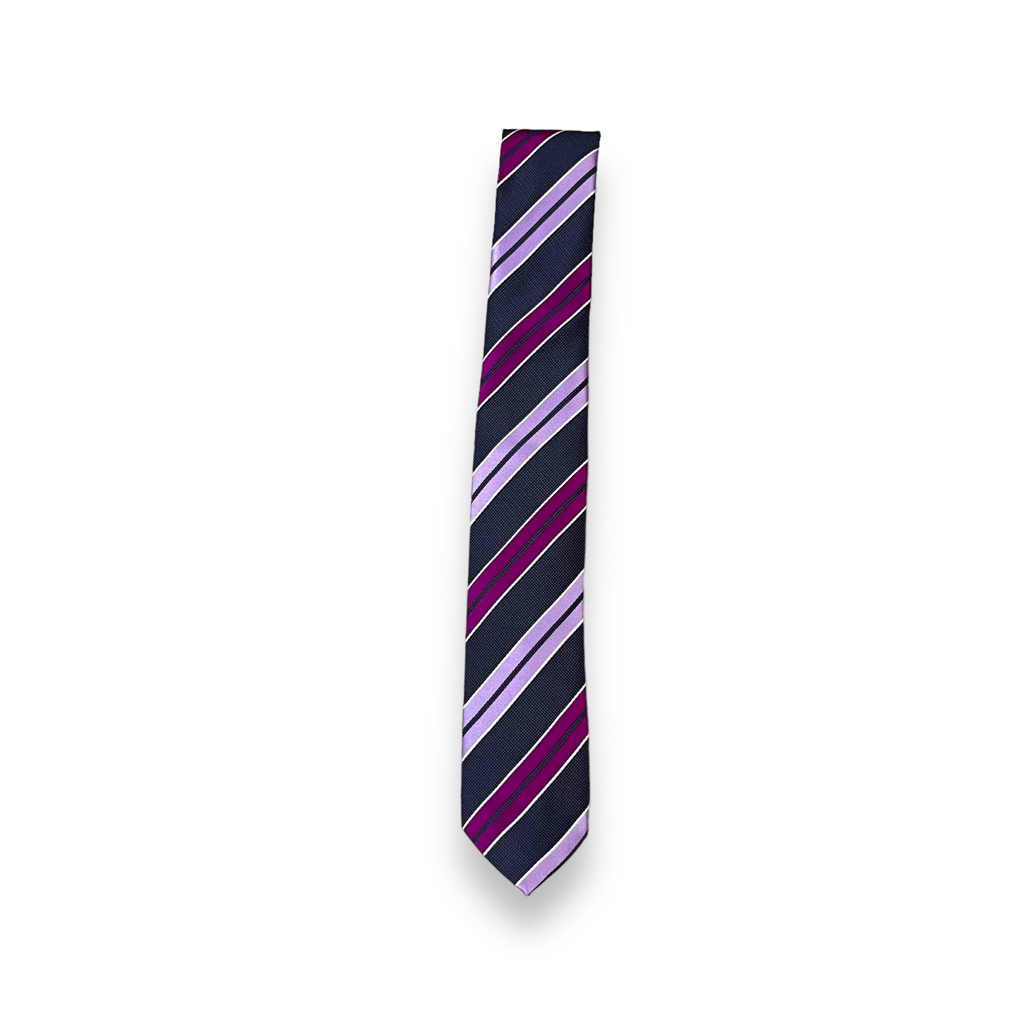 Multicolor Blue Stripe Tie