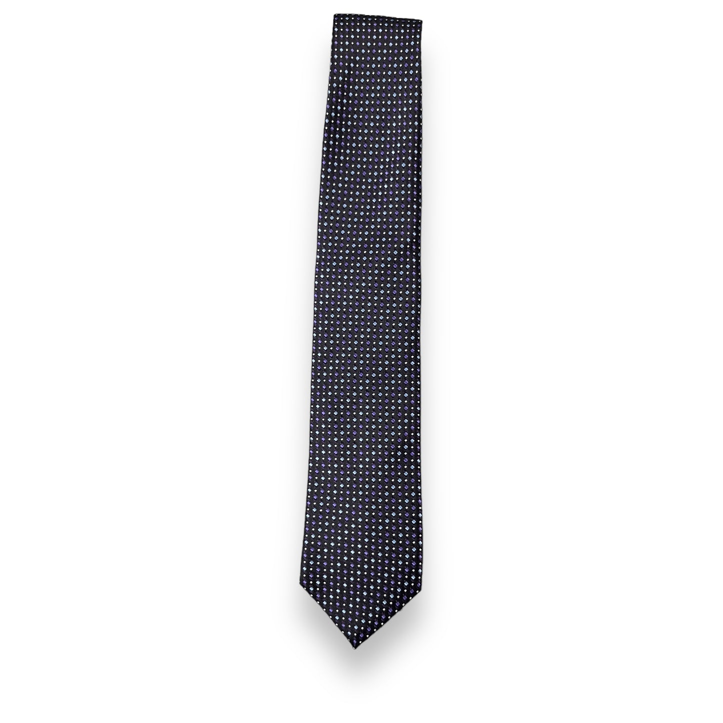 Black Multi Dotted Tie