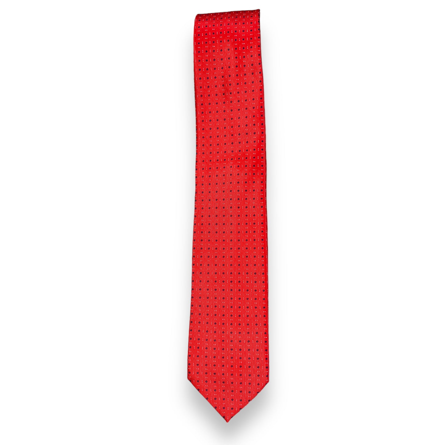 Red Dotted Tie