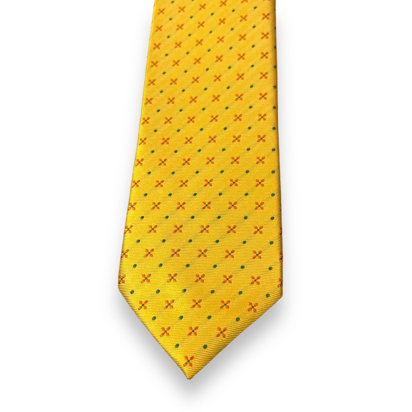 Yellow Dotted Tie