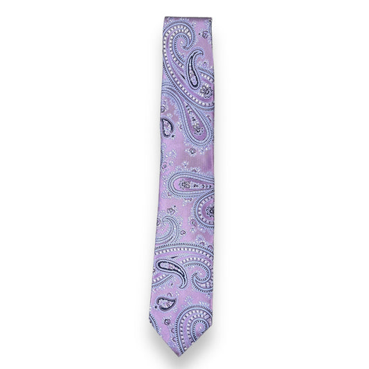 Lavender Paisley Tie