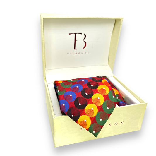 Multicolor Big Dot Tie