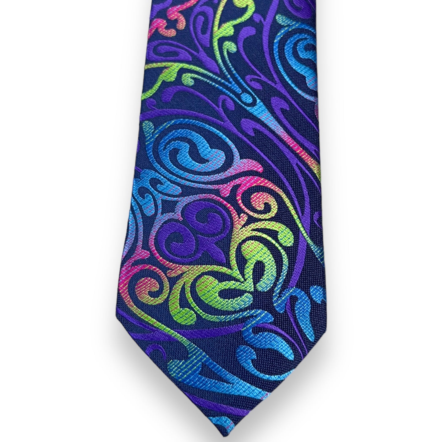 Blue Floral Tie