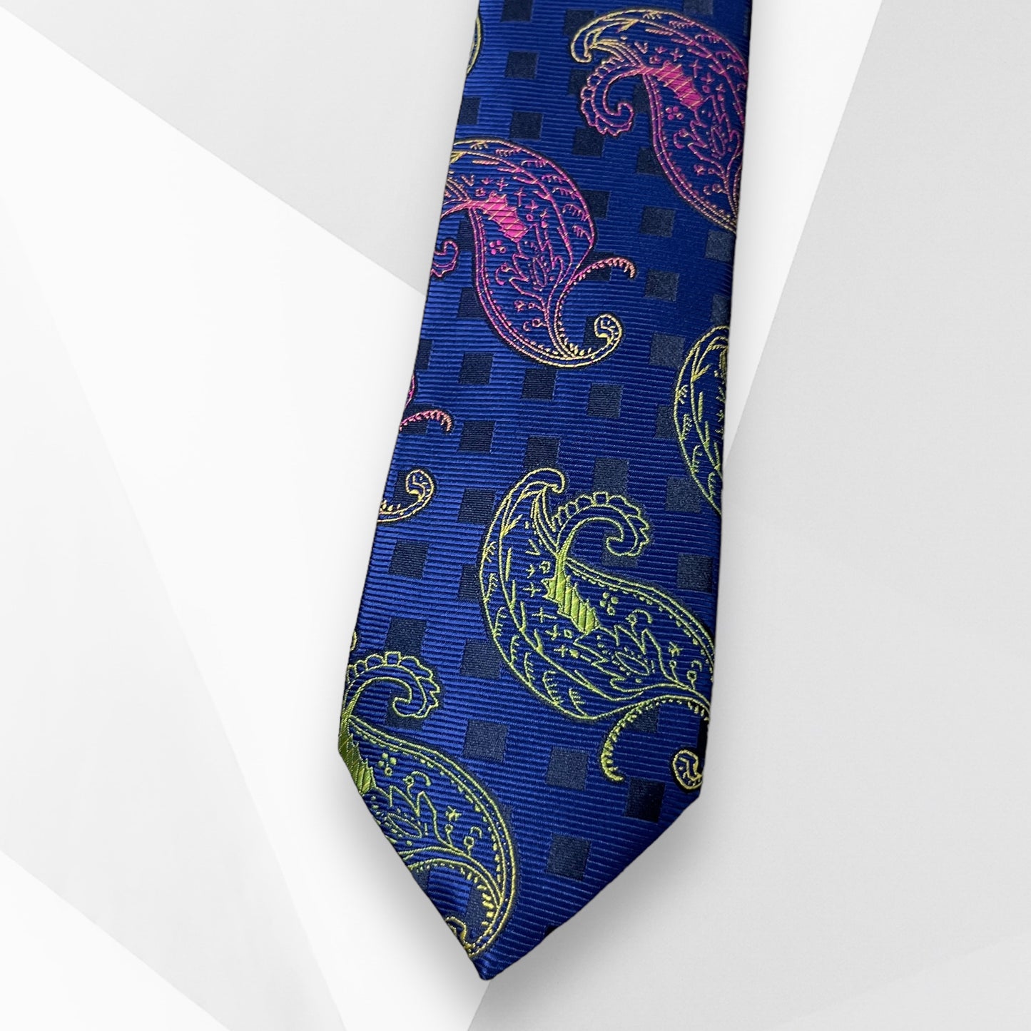 Royal Blue Paisley Tie