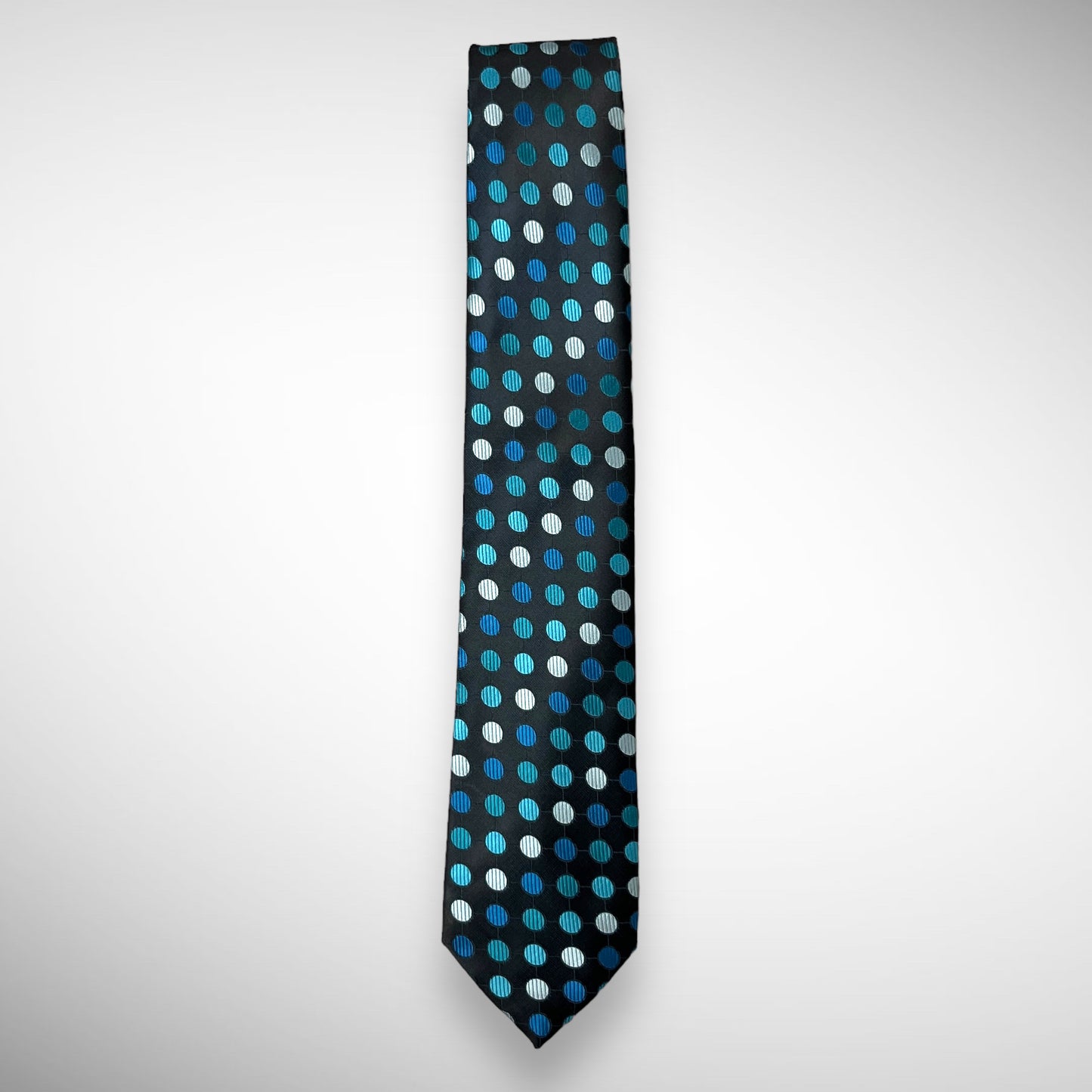 Turquoise Dotted Tie