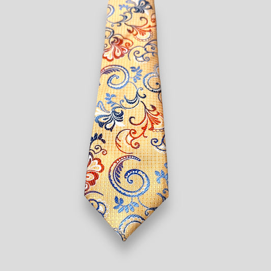 Multicolor Spirey Tie