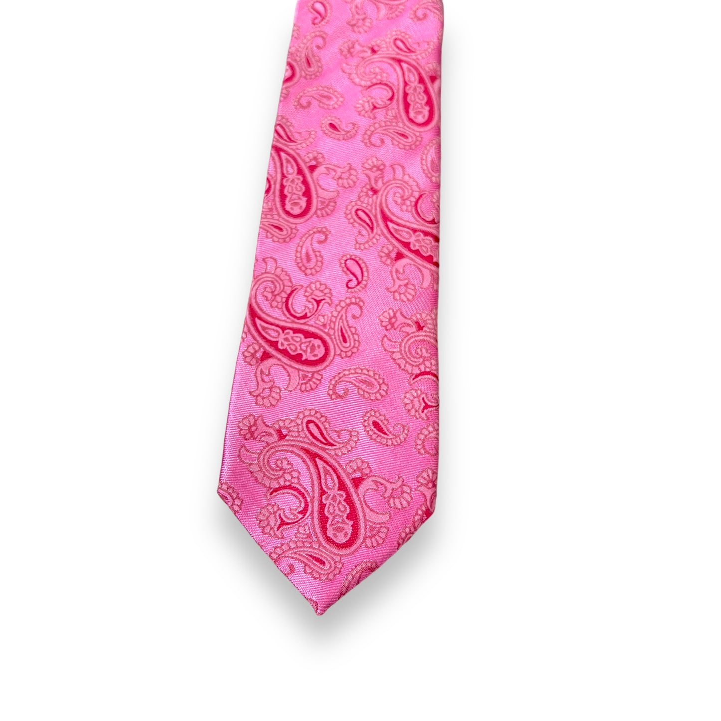 Lavender Rose Pink Paisley Tie