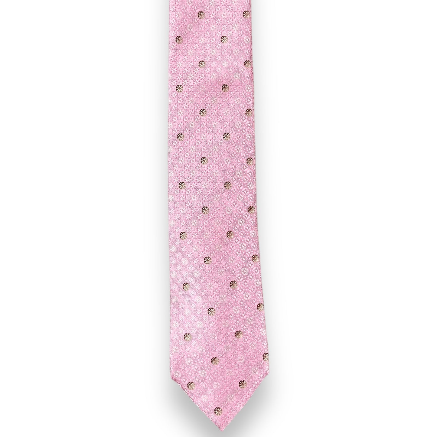 Pink Dotted Tie