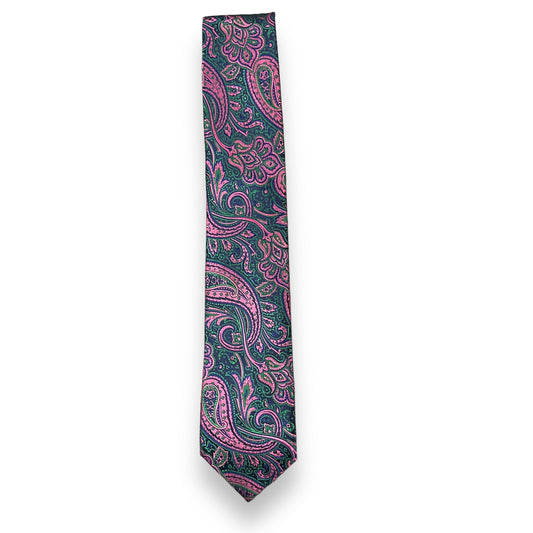 Pink Paisley Tie