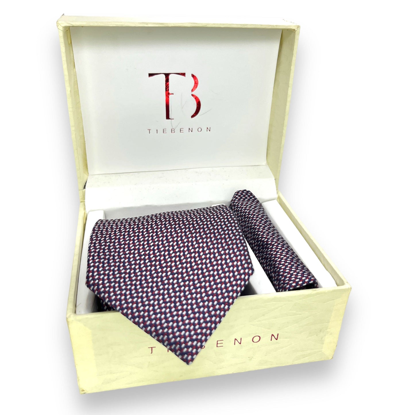 Wine Multi Dot Tie