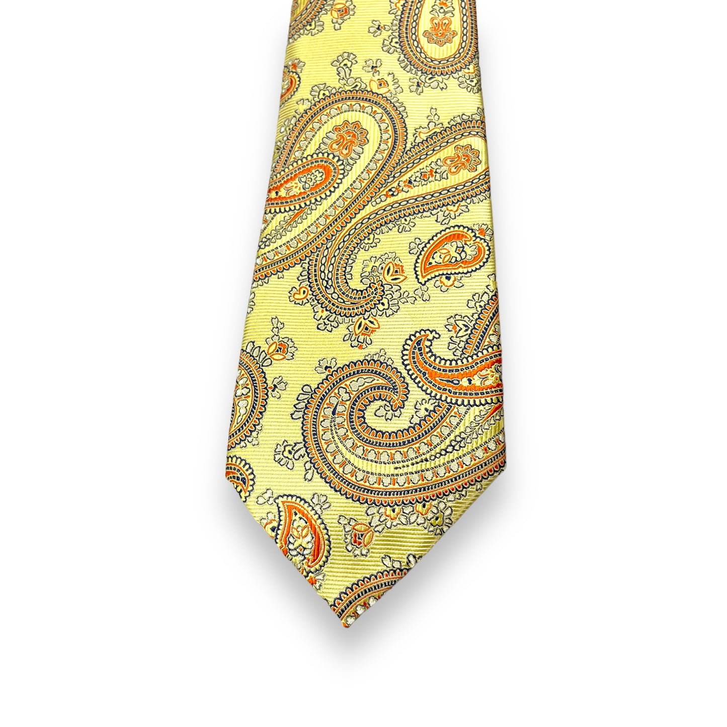 Yellow Paisley Tie