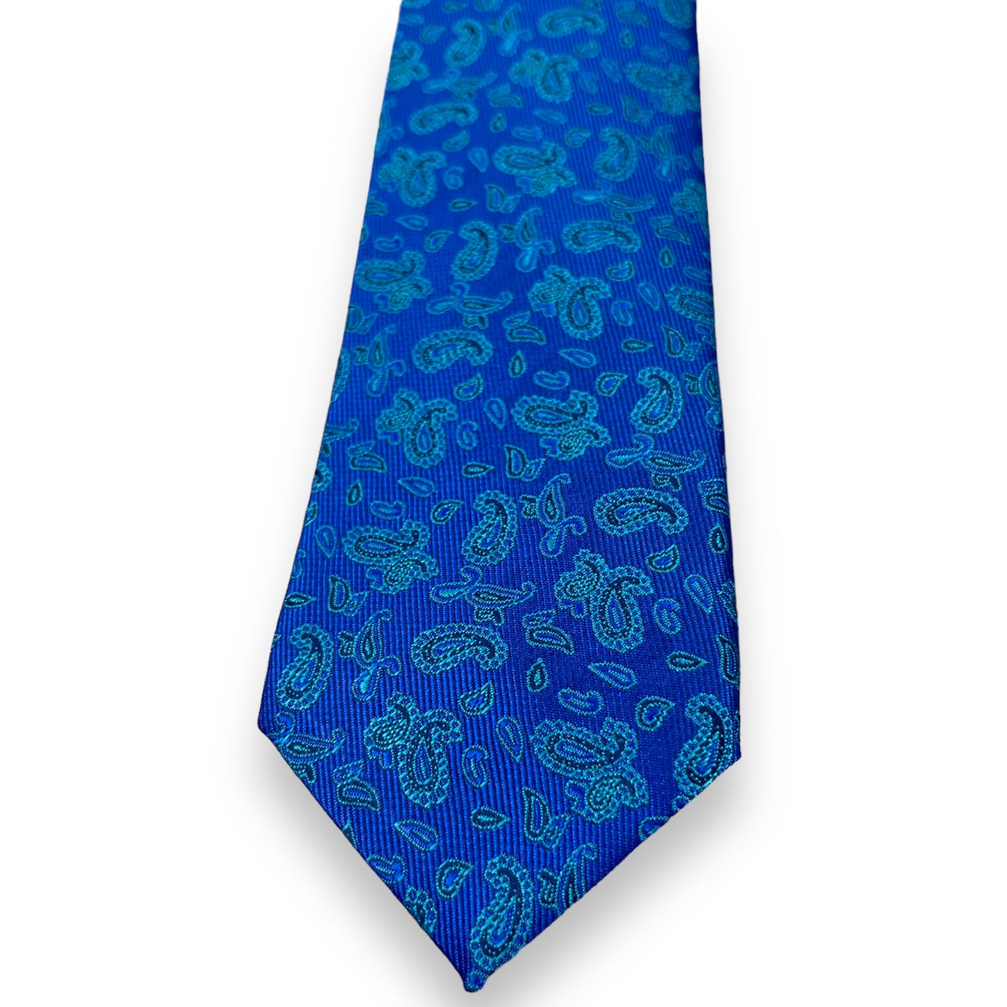 Blue Small Paisley Tie