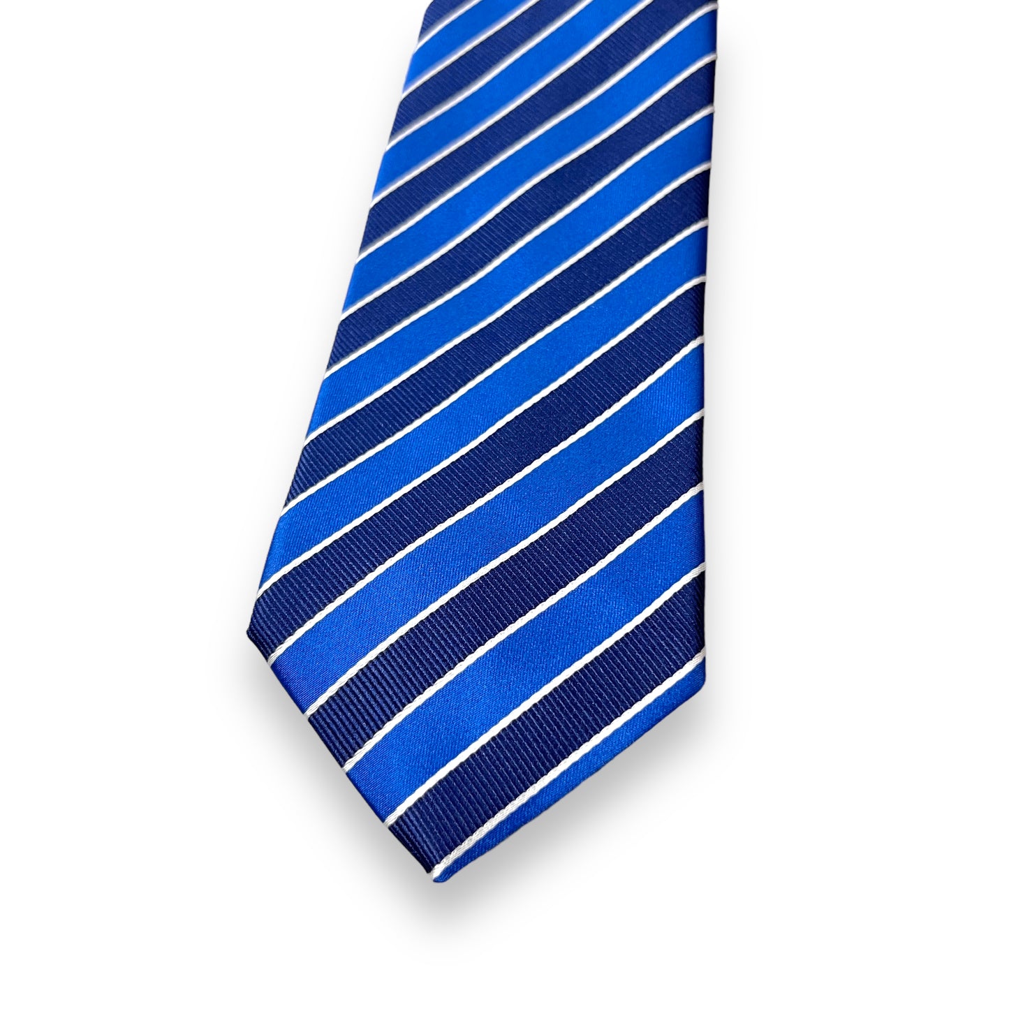 Blue Dual Stripe Tie