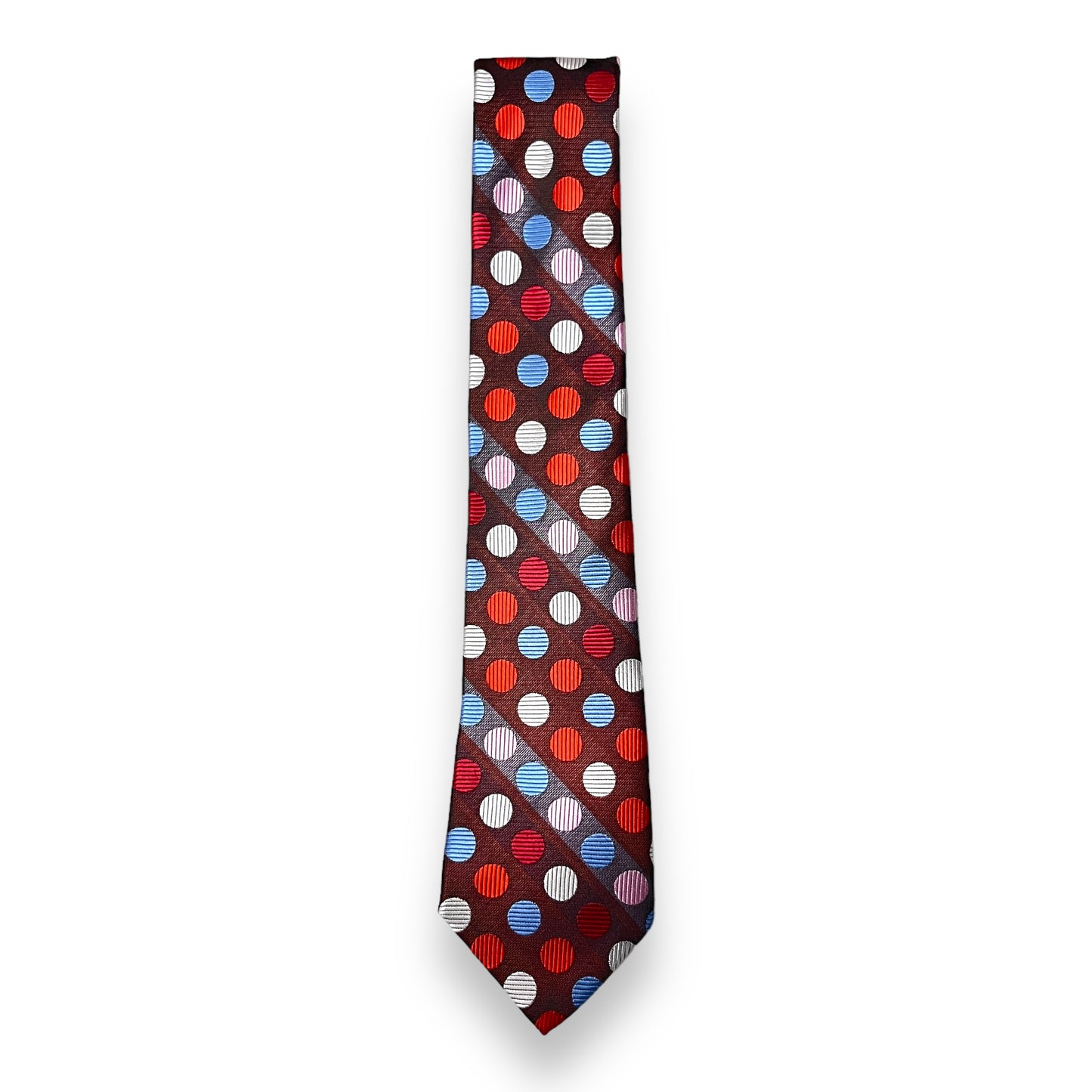 Multicolor Dotted Broad Tie