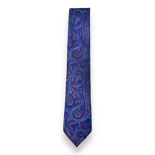 Purple Paisley Tie