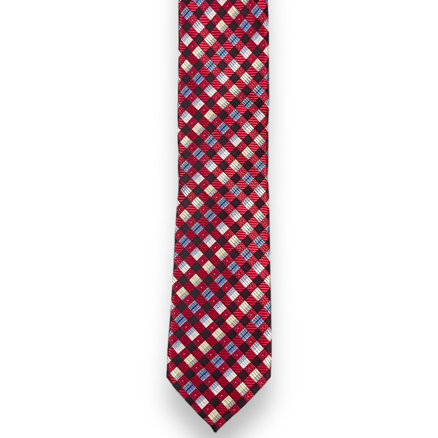 Red Checkered Tie