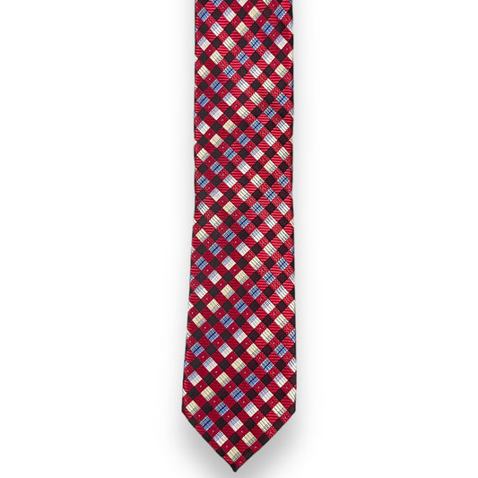 Red Checkered Tie